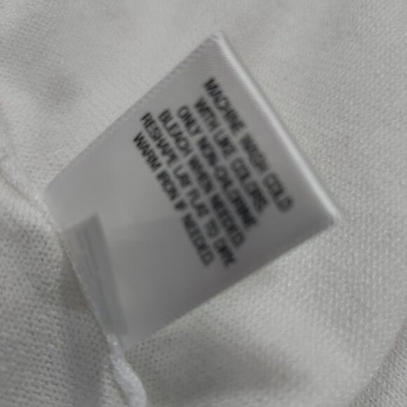 Roz Ali Long Sleeve Scalloped Mid-Length Open Front Cardigan Sweater White 3X - Picture 7 of 11